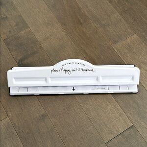 THE HAPPY PLANNER Paper Punch, White Limited Edition Big Discbound, Create 365